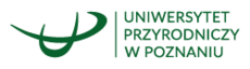 Baner Uniwersytet Przyrodniczy w Poznaniu
