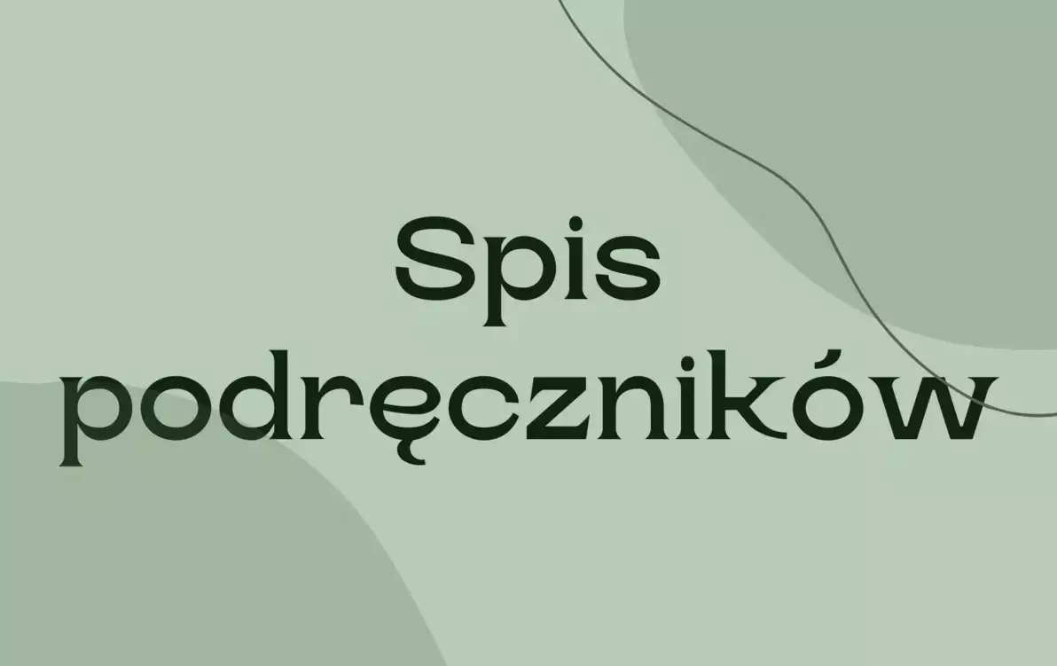 spis podręczników